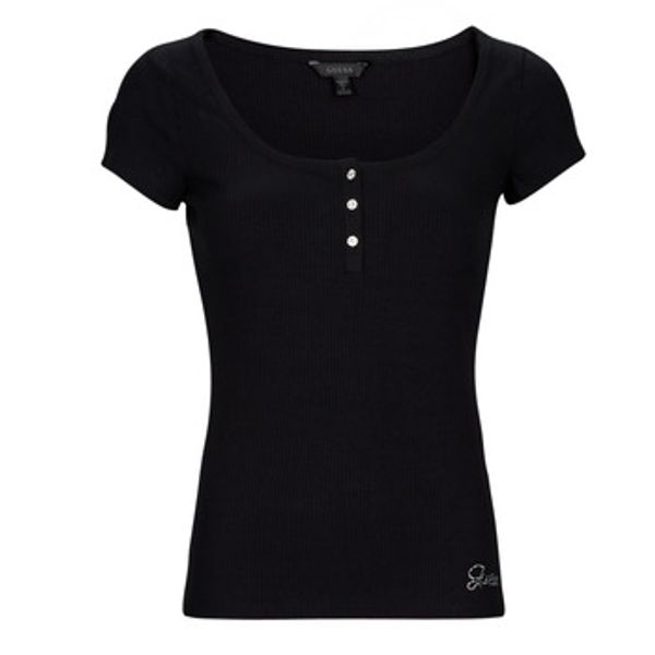 Guess Guess  Majice s kratkimi rokavi ES SS KARLEE JEWEL BTN HENLEY