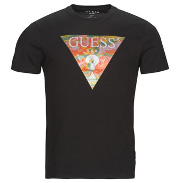 Guess Guess  Majice s kratkimi rokavi SS BSC ABSTRACT TRI LOGO TEE