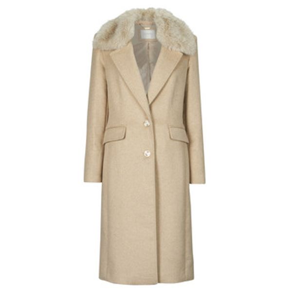 Guess Guess  Plašči NANCY FIT COAT FAUX FUR COLLAR