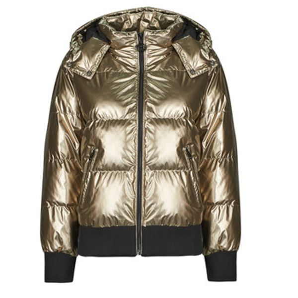 Guess Guess  Puhovke BICE METALLIC HOODIE PUFFER