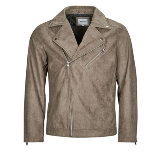 Jack & Jones Jack & Jones  Usnjene jakne & Sintetične jakne JJROCKY FAUX SUEDE BIKER JACKET