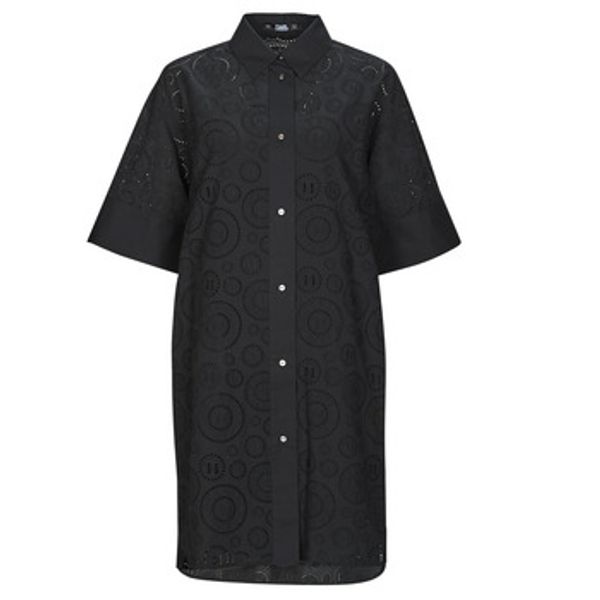 Karl Lagerfeld Karl Lagerfeld  Kratke obleke BRODERIE ANGLAISE SHIRTDRESS