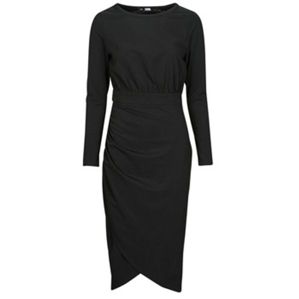 Karl Lagerfeld Karl Lagerfeld  Kratke obleke LONG SLEEVE JERSEY DRESS