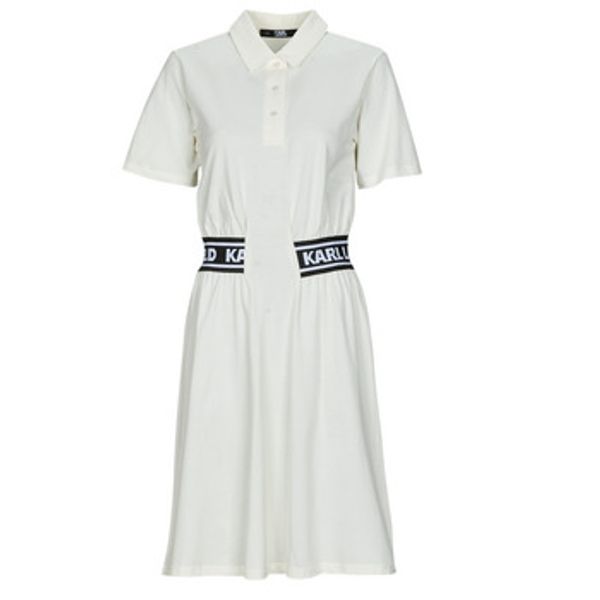 Karl Lagerfeld Karl Lagerfeld  Kratke obleke PIQUE POLO DRESS