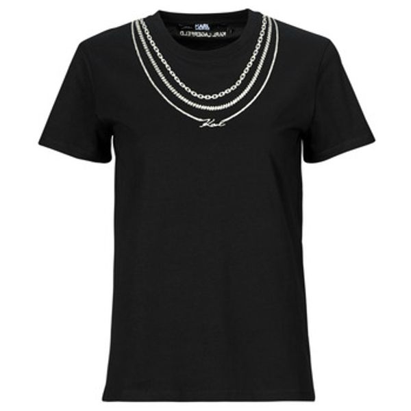 Karl Lagerfeld Karl Lagerfeld  Majice s kratkimi rokavi karl necklace t-shirt