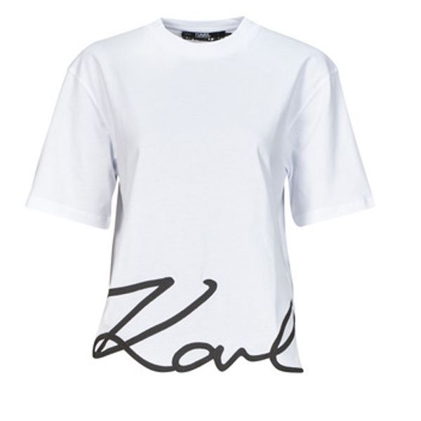 Karl Lagerfeld Karl Lagerfeld  Majice s kratkimi rokavi karl signature hem t-shirt