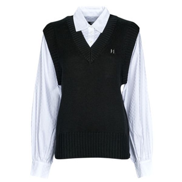 Karl Lagerfeld Karl Lagerfeld  Puloverji KNIT VEST W/ POPLIN SHIRT