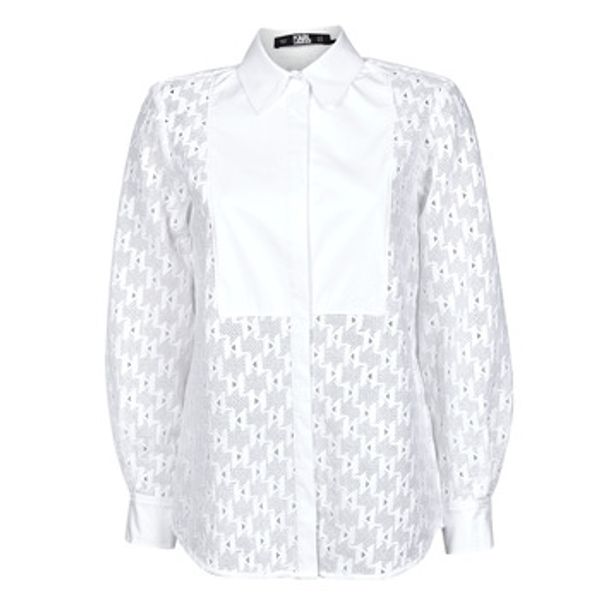 Karl Lagerfeld Karl Lagerfeld  Srajce & Bluze KL MONOGRAM LACE BIB SHIRT