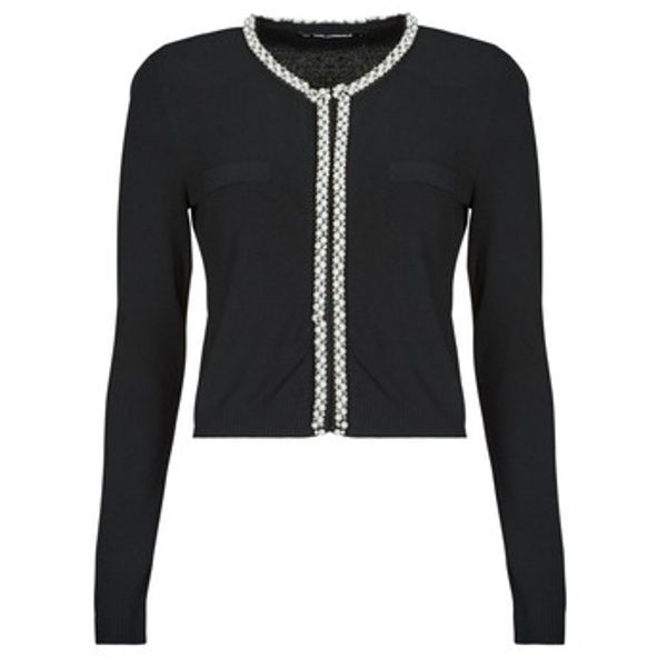 Karl Lagerfeld Karl Lagerfeld  Telovniki & Jope CLASSIC PEARL KNIT CARDIGAN