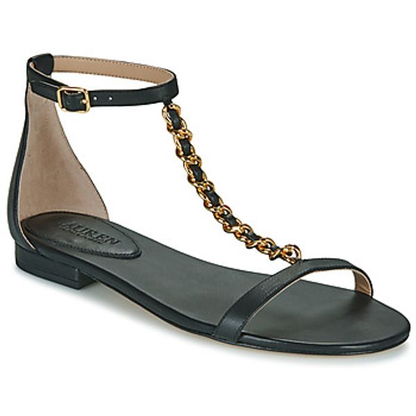 Lauren Ralph Lauren Lauren Ralph Lauren  Sandali & Odprti čevlji ELISE-SANDALS-FLAT SANDAL