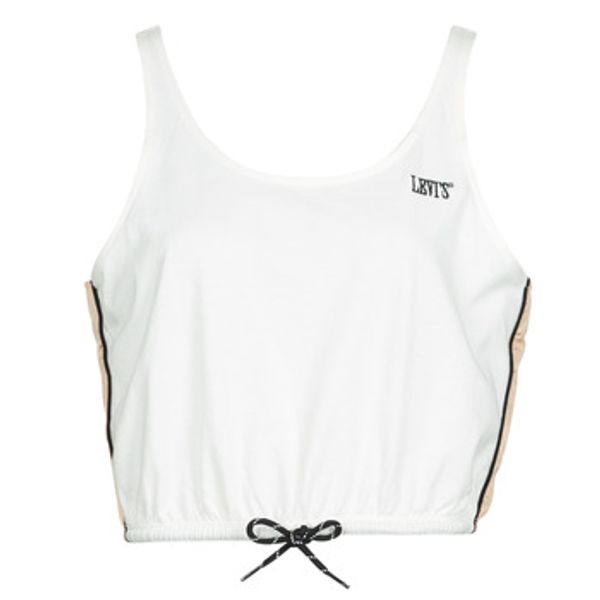 Levis Levis  Majice brez rokavov GINGER NYLON PIECED TANK TOFU, TOASTED ALMOND   CAVIAR