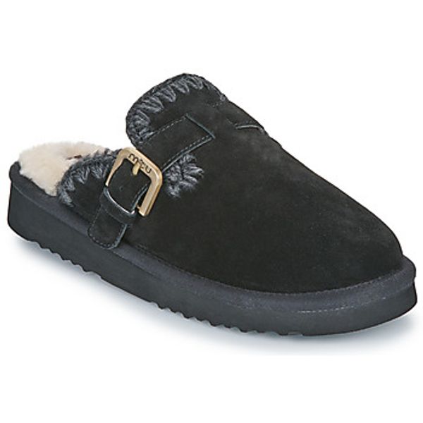 Mou Mou  Cokli SUEDE SHEEPSKIN CLOG ESKIMO