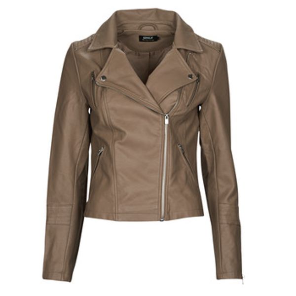 Only Only  Usnjene jakne & Sintetične jakne ONLGEMMA FAUX LEATHER BIKER