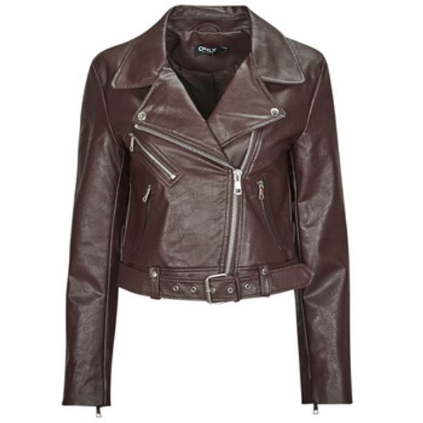 Only Only  Usnjene jakne & Sintetične jakne ONLNEWVERA FAUX LEATHER BIKER CC OTW