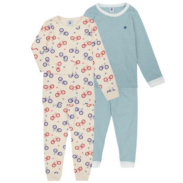 Petit Bateau Petit Bateau  Pižame & Spalne srajce PYJAMA PETIT BATEAU PACK X2