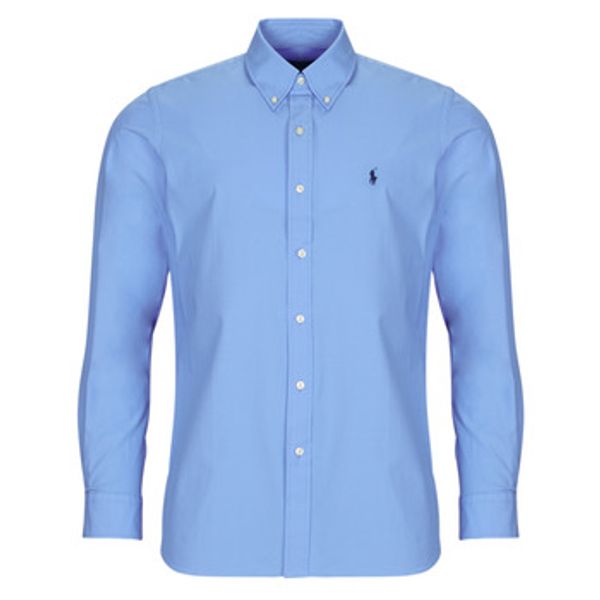 Polo Ralph Lauren Polo Ralph Lauren  Srajce z dolgimi rokavi CHEMISE COUPE DROITE EN POPLINE DE COTON COL BOUTONNE