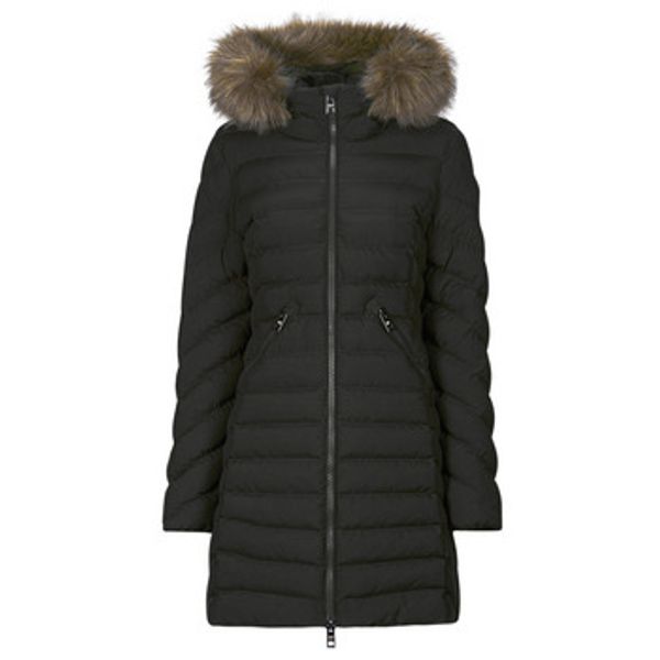 Superdry Superdry  Puhovke FUJI HOODED MID FAUSSE FOURRURE