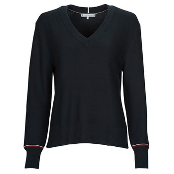 Tommy Hilfiger Tommy Hilfiger  Puloverji GLOBAL STP V-NK SWEATER