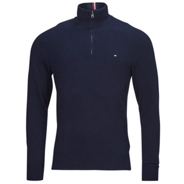 Tommy Hilfiger Tommy Hilfiger  Puloverji PIMA ORG CTN CASHMERE ZIP MOCK