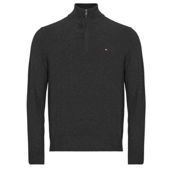 Tommy Hilfiger Tommy Hilfiger  Puloverji PIMA ORG CTN CASHMERE ZIP MOCK