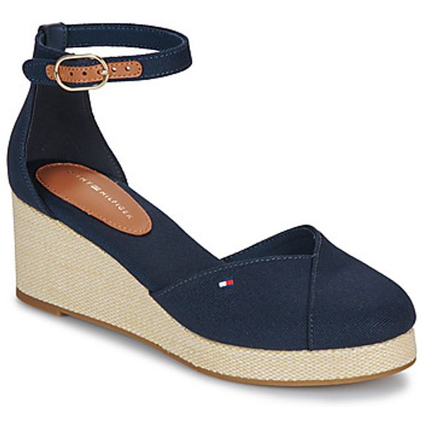 Tommy Hilfiger Tommy Hilfiger  Sandali & Odprti čevlji FLAG CLOSED TOE MID WEDGE ESPAD