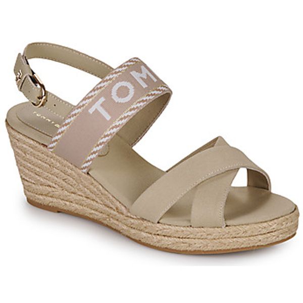 Tommy Hilfiger Tommy Hilfiger  Sandali & Odprti čevlji SEASONAL WEBBING MID WEDGE