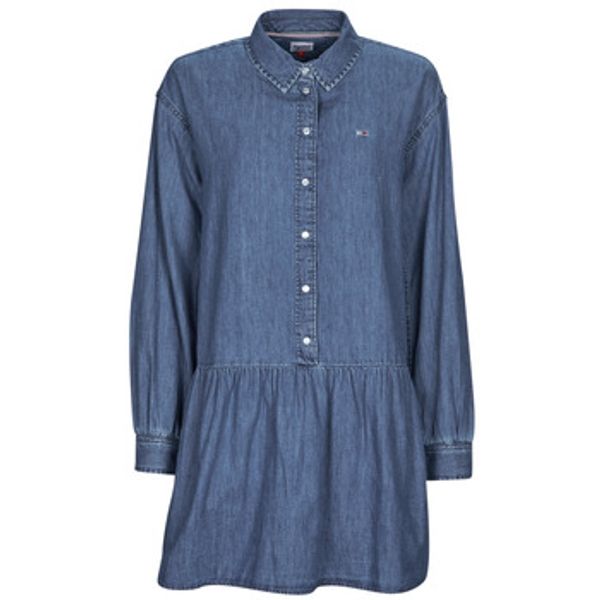 Tommy Jeans Tommy Jeans  Kratke obleke TJW CHAMBRAY SHIRT DRESS