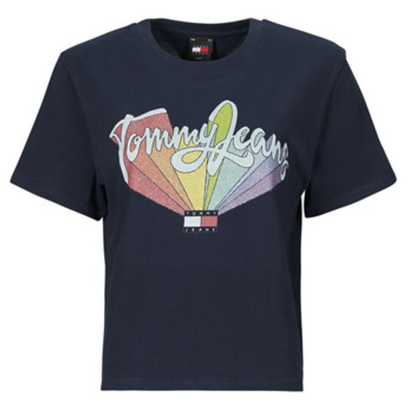 Tommy Jeans Tommy Jeans  Majice s kratkimi rokavi TJW BXY RAINBOW FLAG TEE
