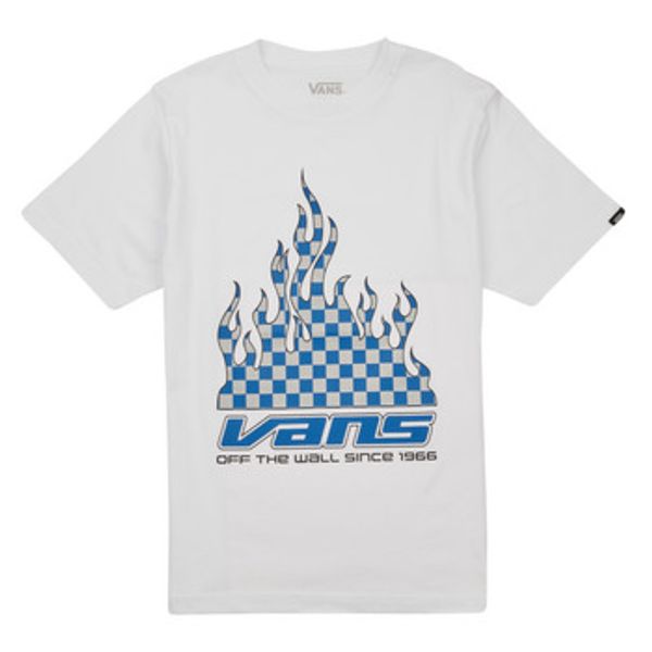 Vans Vans  Majice s kratkimi rokavi REFLECTIVE CHECKERBOARD FLAME SS