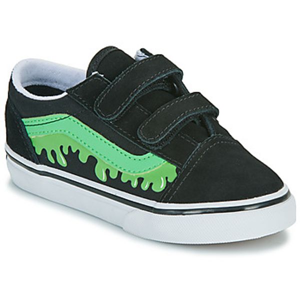 Vans Vans  Nizke superge Old Skool V GLOW SLIME BLACK/GREEN