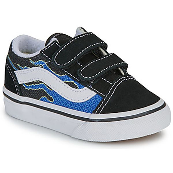 Vans Vans  Nizke superge Old Skool V PIXEL FLAME BLACK/BLUE