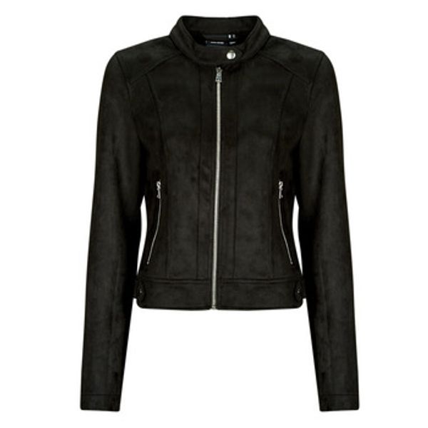 Vero Moda Vero Moda  Usnjene jakne & Sintetične jakne VMJOSE MARI SHORT FAUX SUEDE JACKET BOOS