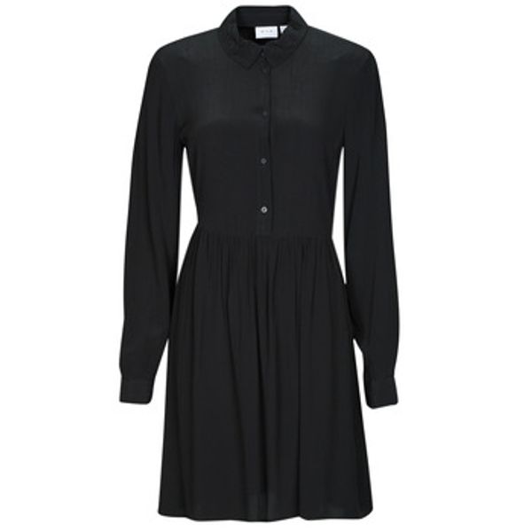 Vila Vila  Kratke obleke VIFINI L/S SHIRT DRESS/SU