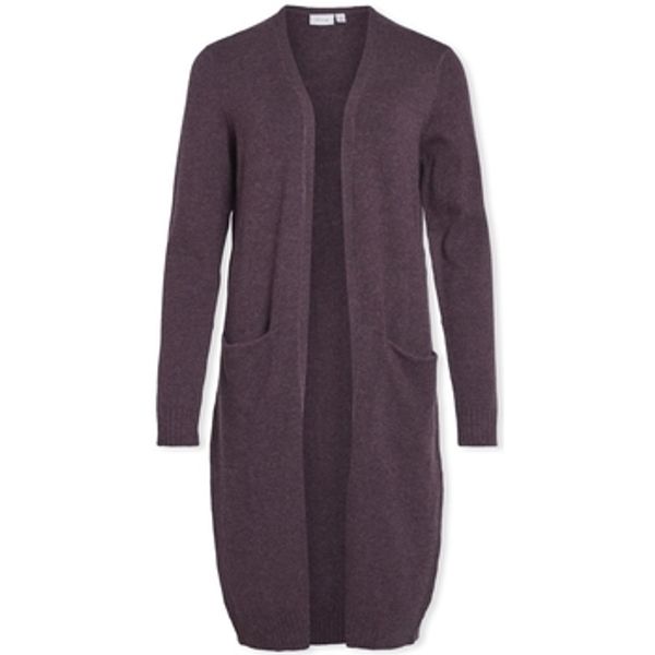 Vila Vila  Plašči Noos Ril Long Cardigan - Plum Perfect