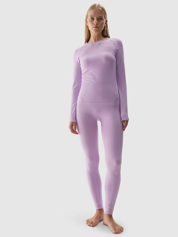 4F 4F Hlače Vijolična