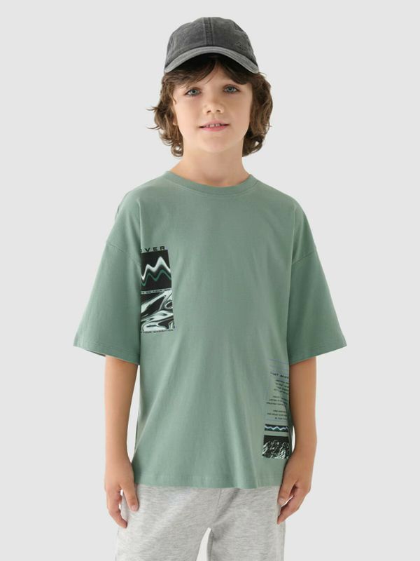 4F 4F Majica otroška Zelena
