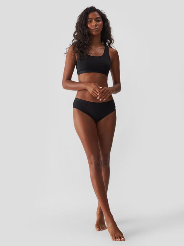 4F 4F Modrček 2 Piece Črna