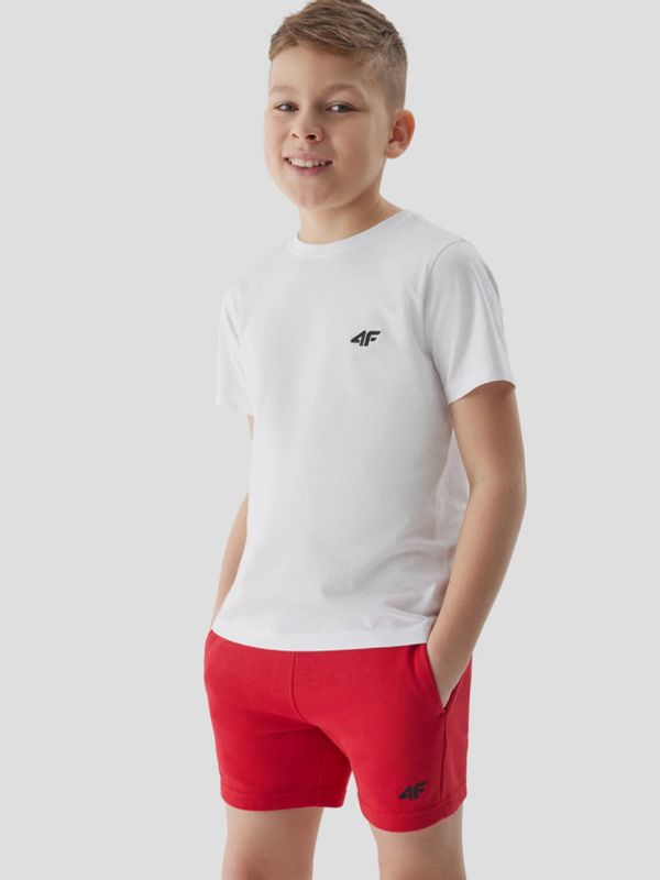 4F 4F Otroške kratke hlače Rdeča