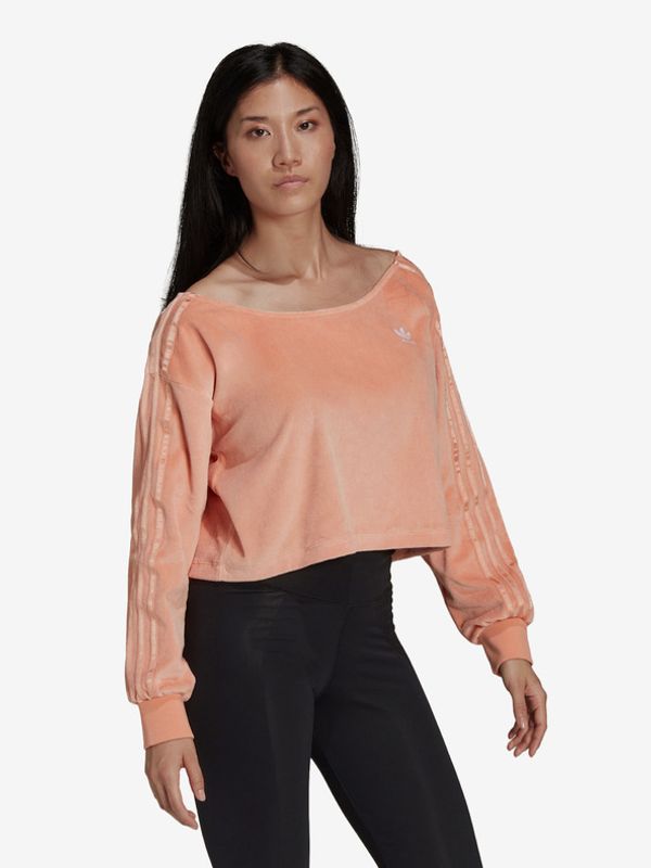 adidas Originals adidas Originals Crop top Oranžna