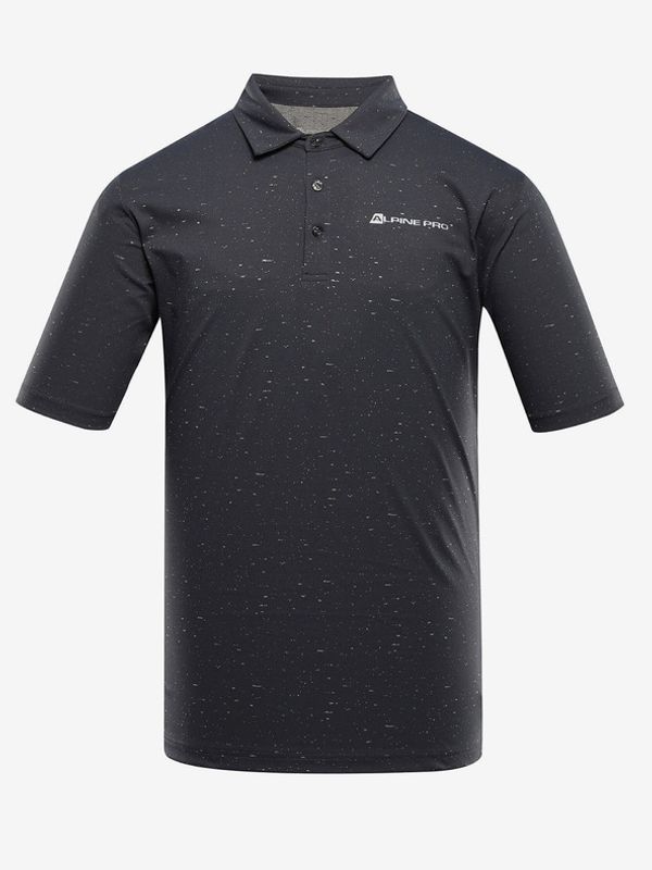 ALPINE PRO ALPINE PRO Coowel Polo majica Črna