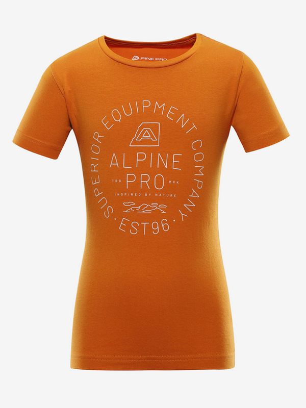 ALPINE PRO ALPINE PRO Dewero Majica otroška Rumena
