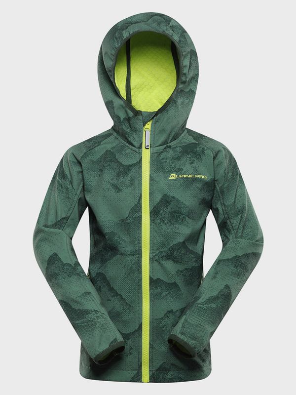 ALPINE PRO ALPINE PRO Ezoro Jakna otroška Zelena