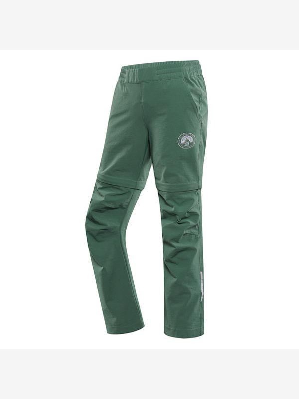 ALPINE PRO ALPINE PRO Hlače otroške Zelena