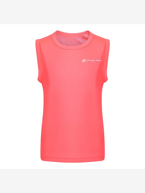 ALPINE PRO ALPINE PRO Majica brez rokavov otroška Roza