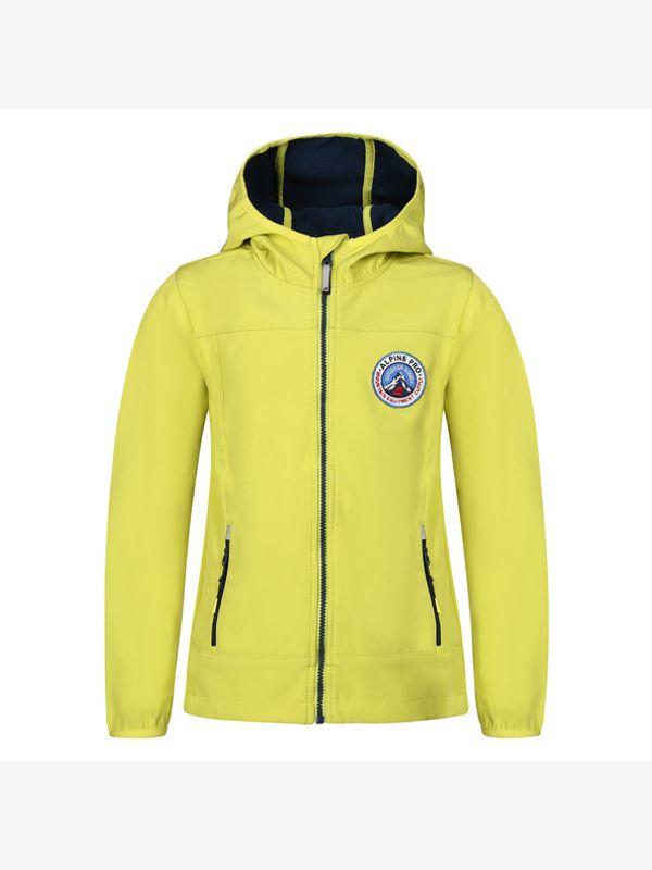 ALPINE PRO ALPINE PRO Omano Jakna otroška Rumena