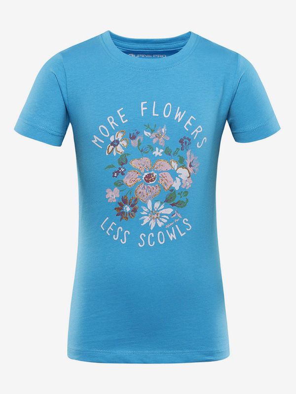 ALPINE PRO ALPINE PRO Smallo Majica otroška Modra