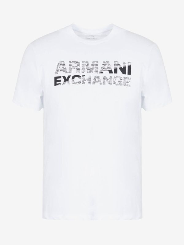 Armani Exchange Armani Exchange Majica Bela
