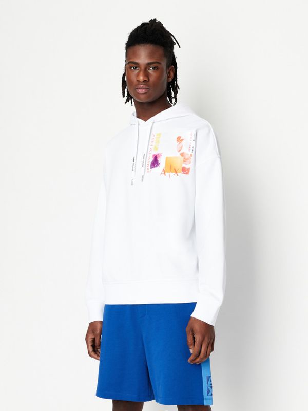 Armani Exchange Armani Exchange Pulover Bela