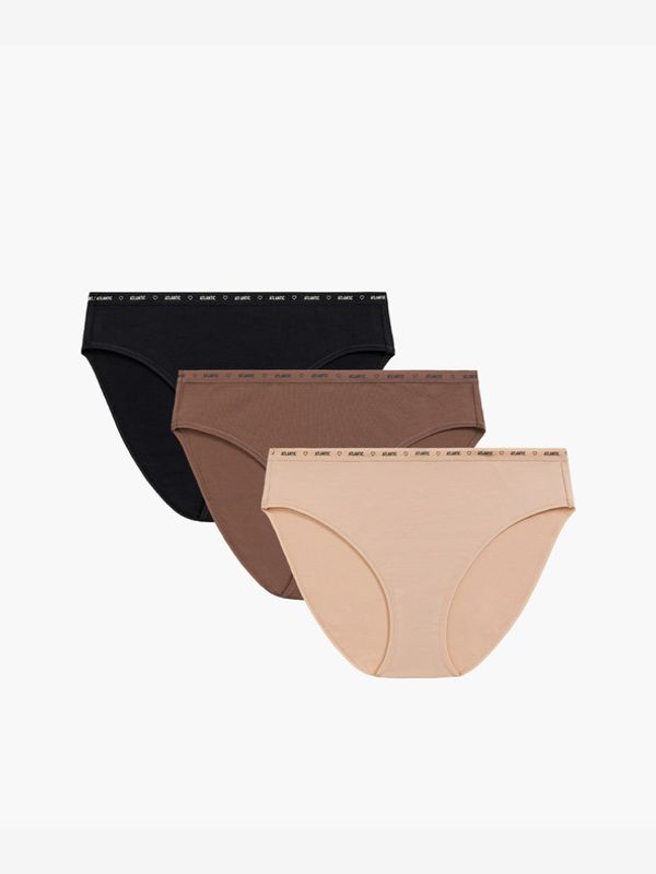 Atlantic Atlantic Hlačke 3 Piece Črna