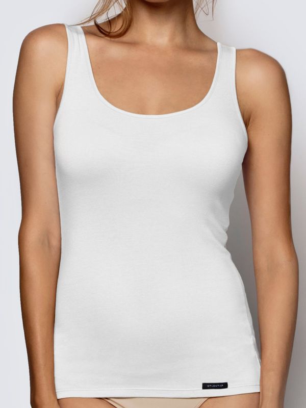 Atlantic Atlantic Majica brez rokavov Bela